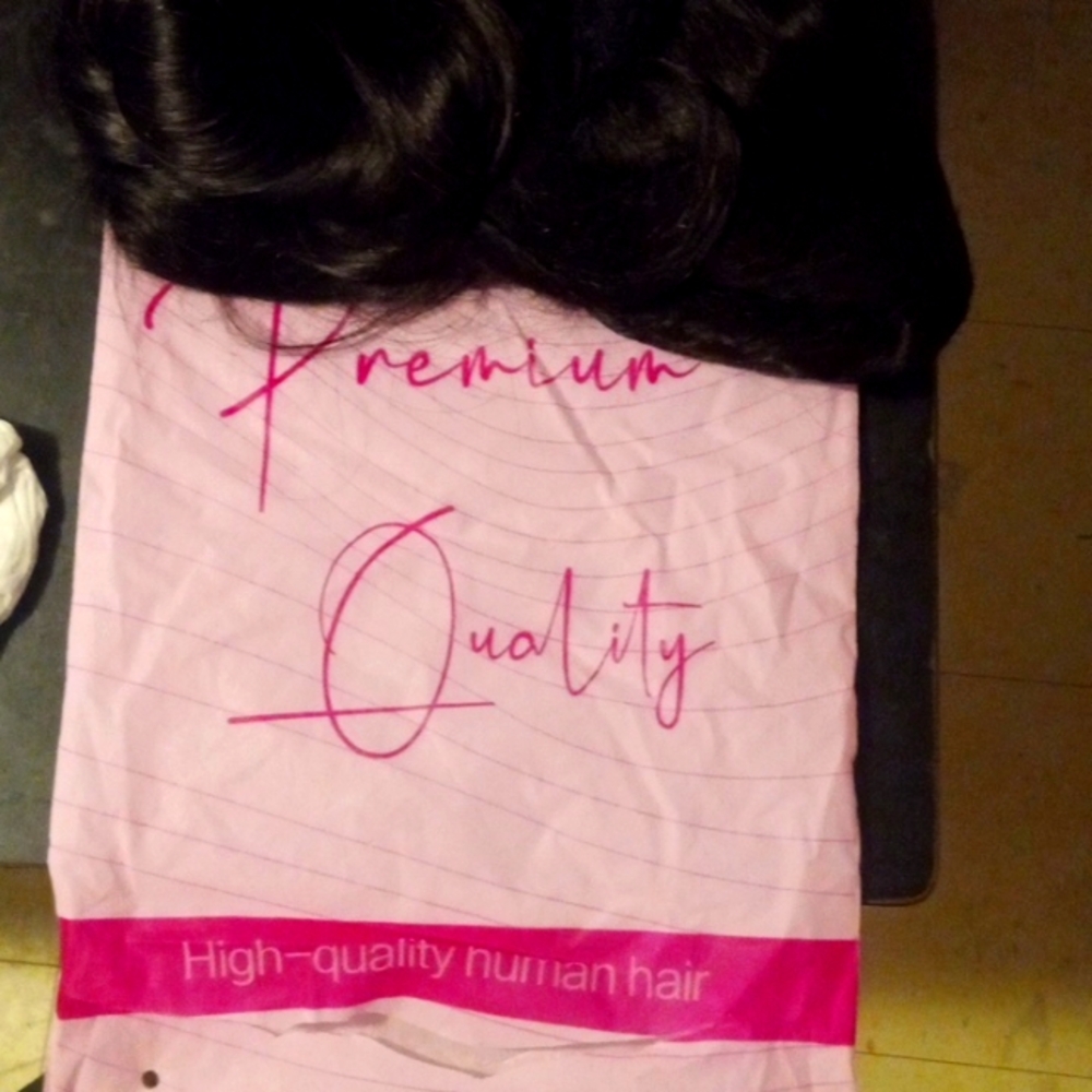 Human hair premium quality
